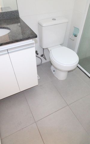 Apartamento para alugar com 77m², 2 quartos e 1 vagaBanheiro da Suíte 