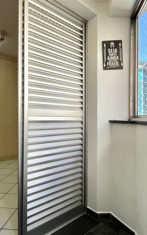 Apartamento à venda com 54m², 2 quartos e 1 vagaVaranda do Quarto 2