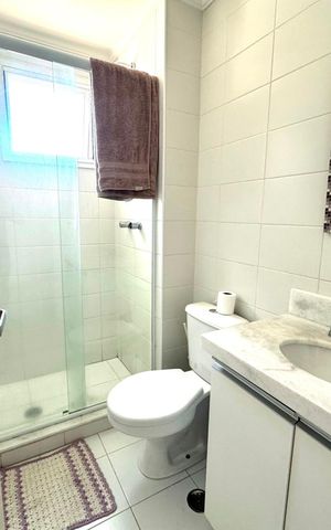 Apartamento à venda com 109m², 3 quartos e 2 vagas Apartamento à venda com 109m², 3 quartos e 2 vagasBanheiro