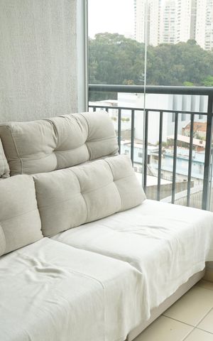 Apartamento para alugar com 60m², 2 quartos e 1 vagaVaranda