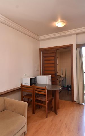 Apartamento para alugar com 36m², 1 quarto e 1 vagaStudio