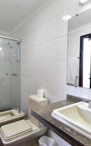 Apartamento para alugar com 36m², 1 quarto e 1 vagaBanheiro do Studio