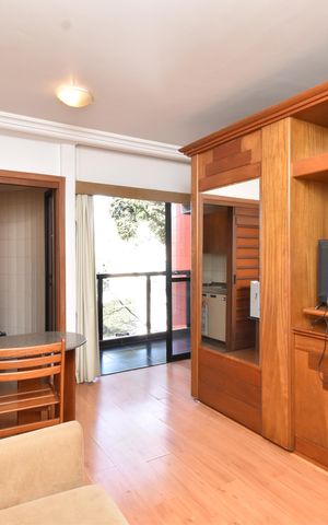 Apartamento para alugar com 36m², 1 quarto e 1 vagaStudio