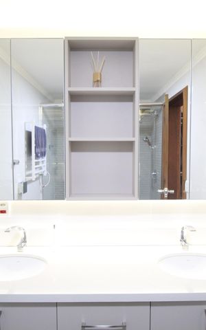 Apartamento para alugar com 164m², 3 quartos e 2 vagasBanheiro da Suíte 1
