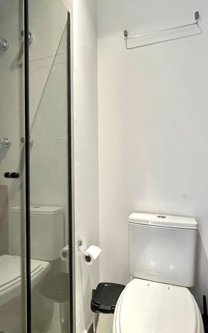 Studio para alugar com 22m², 1 quarto e sem vaga Studio para alugar com 22m², 1 quarto e sem vagaBanheiro