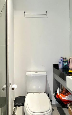 Studio para alugar com 22m², 1 quarto e sem vaga Studio para alugar com 22m², 1 quarto e sem vagaBanheiro