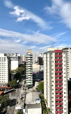 Studio para alugar com 22m², 1 quarto e sem vaga Studio para alugar com 22m², 1 quarto e sem vagaVista da Varanda