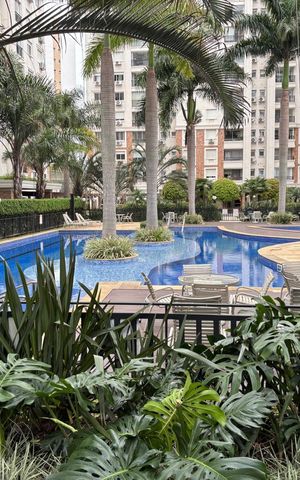 Apartamento para alugar com 105m², 3 quartos e 1 vaga Apartamento para alugar com 105m², 3 quartos e 1 vagaÁrea comum - Piscina
