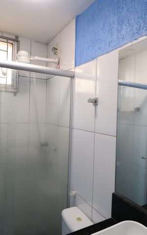 Apartamento para alugar com 45m², 2 quartos e 1 vagaBanheiro Social