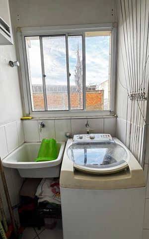Apartamento à venda com 50m², 2 quartos e 1 vagaCozinha e Área de Serviço