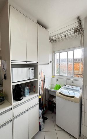 Apartamento à venda com 50m², 2 quartos e 1 vagaCozinha e Área de Serviço