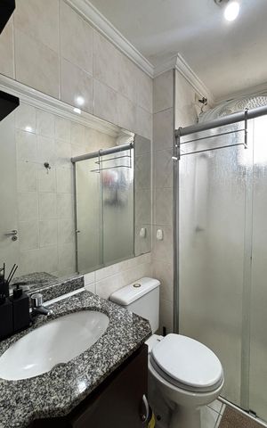 Apartamento à venda com 50m², 2 quartos e 1 vagaBanheiro