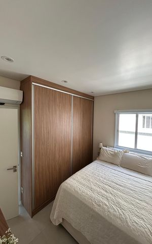 Apartamento à venda com 60m², 1 quarto e 2 vagas Apartamento à venda com 60m², 1 quarto e 2 vagasQuarto