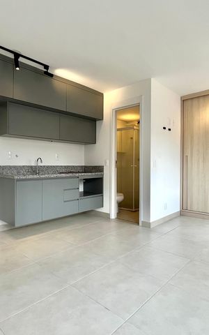 Studio à venda com 24m², 1 quarto e sem vaga Studio à venda com 24m², 1 quarto e sem vagaSala/Quarto
