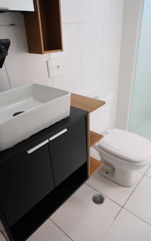 Apartamento para alugar com 61m², 2 quartos e 1 vagaBanheiro
