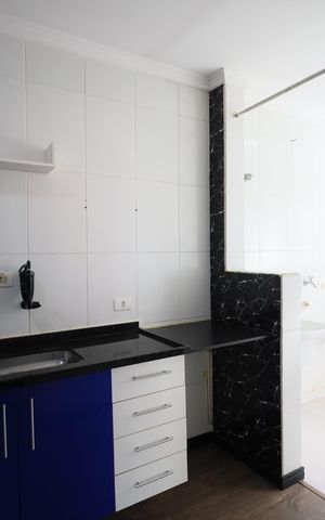 Apartamento para alugar com 61m², 2 quartos e 1 vagaCozinha e Área de Serviço