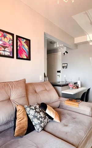Apartamento à venda com 52m², 2 quartos e 1 vaga Apartamento à venda com 52m², 2 quartos e 1 vagaSala