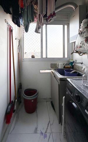 Apartamento à venda com 52m², 2 quartos e 1 vaga Apartamento à venda com 52m², 2 quartos e 1 vagaÁrea de Serviço