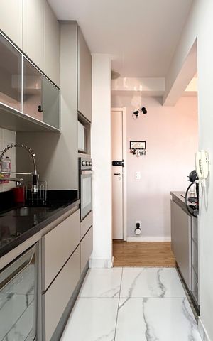 Apartamento à venda com 52m², 2 quartos e 1 vaga Apartamento à venda com 52m², 2 quartos e 1 vagaCozinha