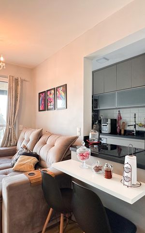 Apartamento à venda com 52m², 2 quartos e 1 vaga Apartamento à venda com 52m², 2 quartos e 1 vagaSala
