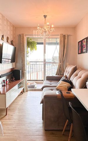 Apartamento à venda com 52m², 2 quartos e 1 vaga Apartamento à venda com 52m², 2 quartos e 1 vagaSala