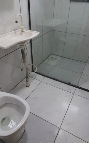 Casa para alugar com 60m², 2 quartos e 1 vagaBanheiro 