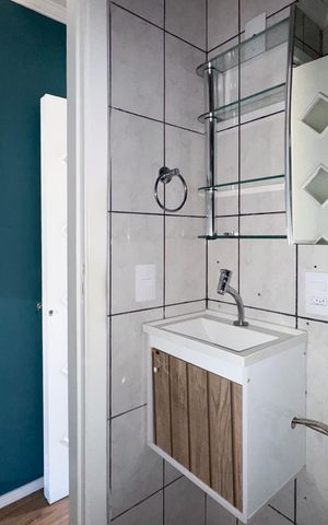 Casa de condomínio para alugar com 70m², 2 quartos e 2 vagas Casa de condomínio para alugar com 70m², 2 quartos e 2 vagasBanheiro - Suíte