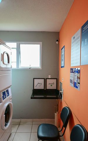 Apartamento à venda com 44m², 2 quartos e sem vagaLavanderia
