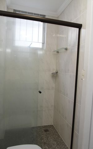 Apartamento à venda com 104m², 2 quartos e 2 vagasBanheiro da Suíte