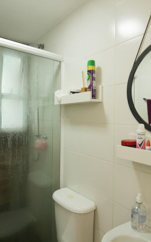 Apartamento à venda com 63m², 3 quartos e 1 vaga Apartamento à venda com 63m², 3 quartos e 1 vagaBanheiro