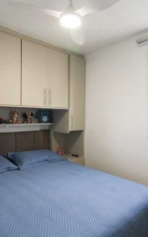 Apartamento à venda com 63m², 3 quartos e 1 vaga Apartamento à venda com 63m², 3 quartos e 1 vagaQuarto