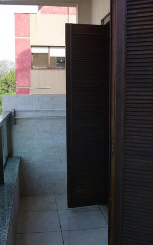 Apartamento para alugar com 150m², 3 quartos e 1 vagaSacada do quarto 1