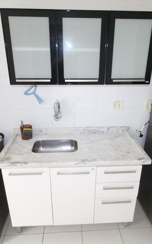 Apartamento para alugar com 40m², 1 quarto e 1 vagaCozinha