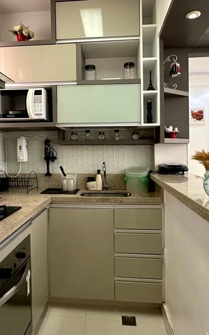 Apartamento para alugar com 55m², 1 quarto e sem vaga