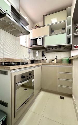 Apartamento para alugar com 55m², 1 quarto e sem vaga