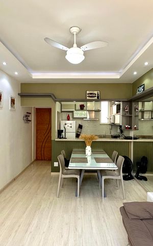 Apartamento para alugar com 55m², 1 quarto e sem vaga