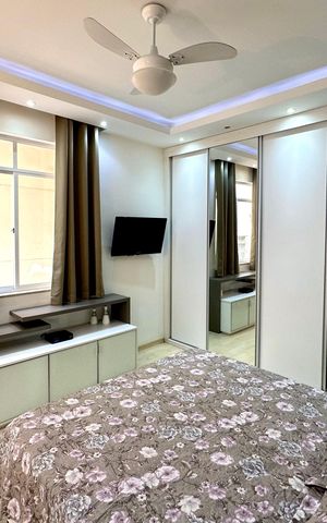 Apartamento para alugar com 55m², 1 quarto e sem vaga