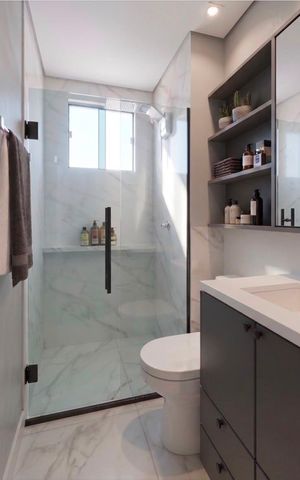 Apartamento à venda com 48m², 2 quartos e sem vaga Apartamento à venda com 48m², 2 quartos e sem vagaBanheiro