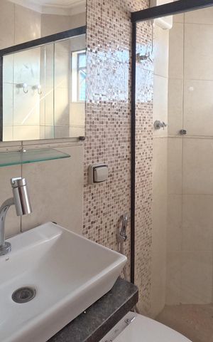Apartamento para alugar com 90m², 3 quartos e 1 vagaBanheiro do Quarto 2