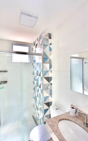 Apartamento para alugar com 100m², 2 quartos e 1 vaga Apartamento para alugar com 100m², 2 quartos e 1 vagaBanheiro Social