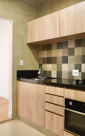 Apartamento à venda com 64m², 2 quartos e 1 vaga Apartamento à venda com 64m², 2 quartos e 1 vagaCozinha e Área de Serviço