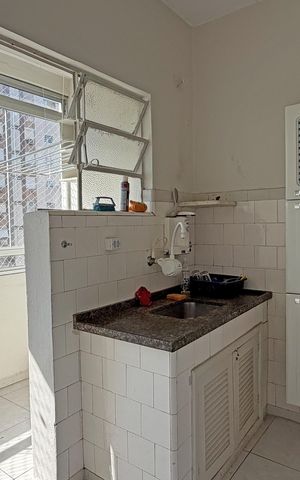 Apartamento para alugar com 50m², 1 quarto e sem vagaCozinha e Área de Serviço