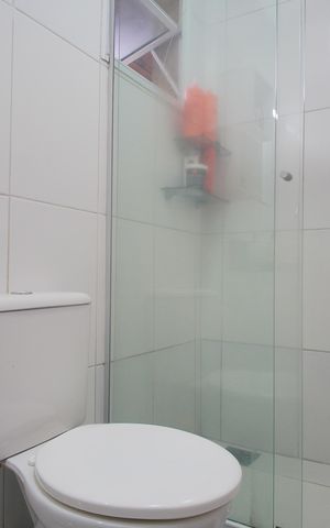 Casa de condomínio para alugar com 126m², 3 quartos e 2 vagasBanheiro