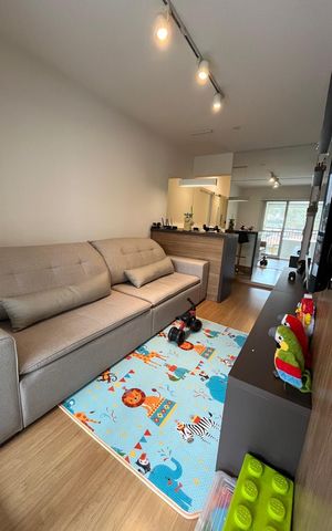 Apartamento à venda com 60m², 2 quartos e 1 vaga Apartamento à venda com 60m², 2 quartos e 1 vagaSala