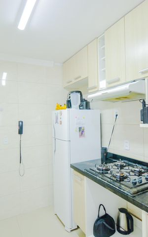 Apartamento à venda com 37m², 1 quarto e 1 vagaCozinha e Área de Serviço