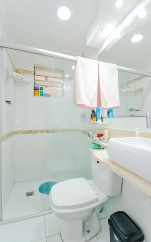 Apartamento à venda com 37m², 1 quarto e 1 vagaBanheiro