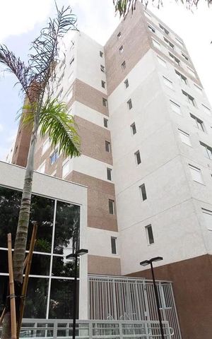 Apartamento para alugar com 37m², 2 quartos e 1 vagaFachada do Prédio