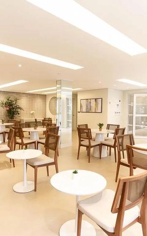 Apartamento para alugar com 37m², 2 quartos e 1 vagaÁrea comum - Salão de festas