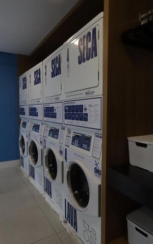 Apartamento para alugar com 37m², 2 quartos e 1 vagaLavanderia