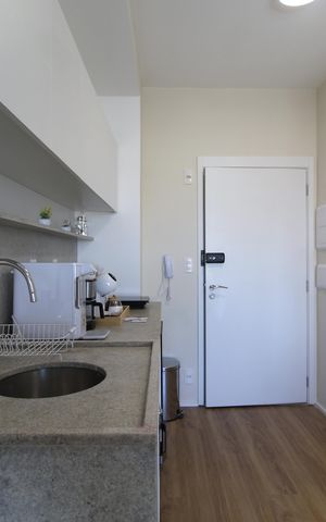 Studio à venda com 28m², 1 quarto e sem vagaStudio